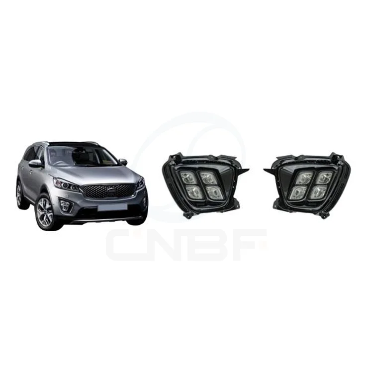 CNBF Car Headlamps Led Headlight Super Bright Fog Lamp For KIA SORENTO 2015-2016