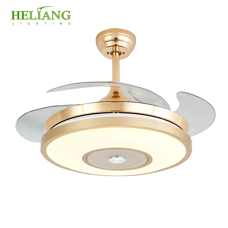 Роскошный выдвижной потолочный светильник с дистанционным управлением, 42 дюйма