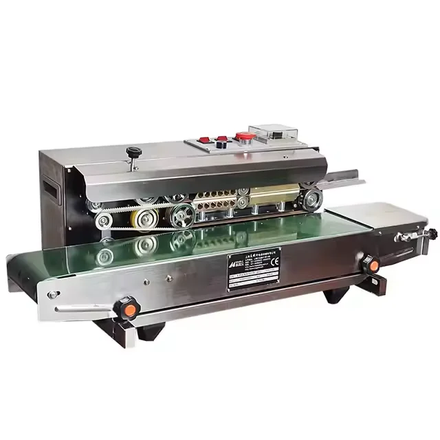 Plastic Film Sealing Machine/Horizontal Continuous Heat Band Sealer