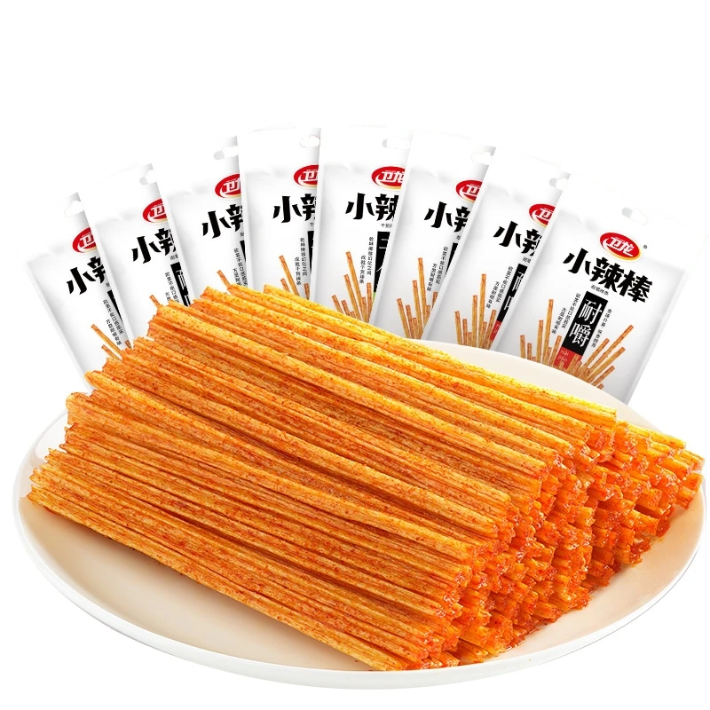 Weilong пряный Tiao 50 г/пакет пряного сушёный полосками бобовый сыр с фаст-фуд характеристикой на китайском языке