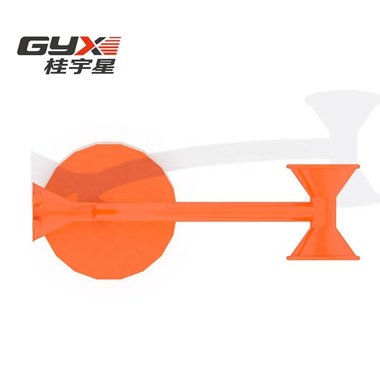 GYX Sports Music Toy Park Playground Iron Pipe Microphone Tube Megaphone Playground Games