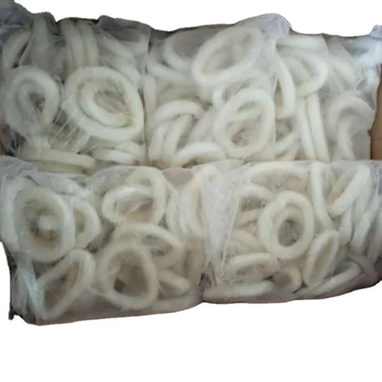 2018 IQF FROZEN SKINLESS GIANT SQUID RINGS