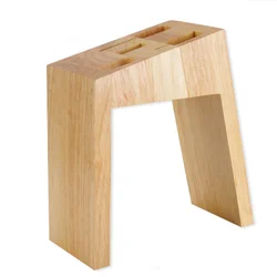 Hot selling Magnetic knife block Holder Rack Magnetic Stands wooden magnetic knife holder