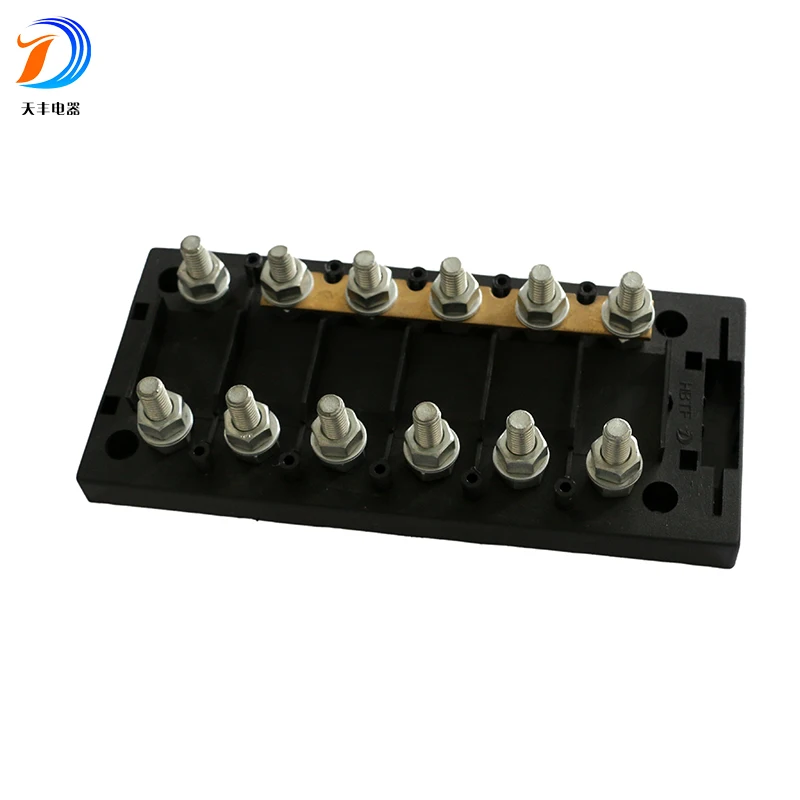 6 Way MEGA Fuse Holder For 40A-500A Fuse