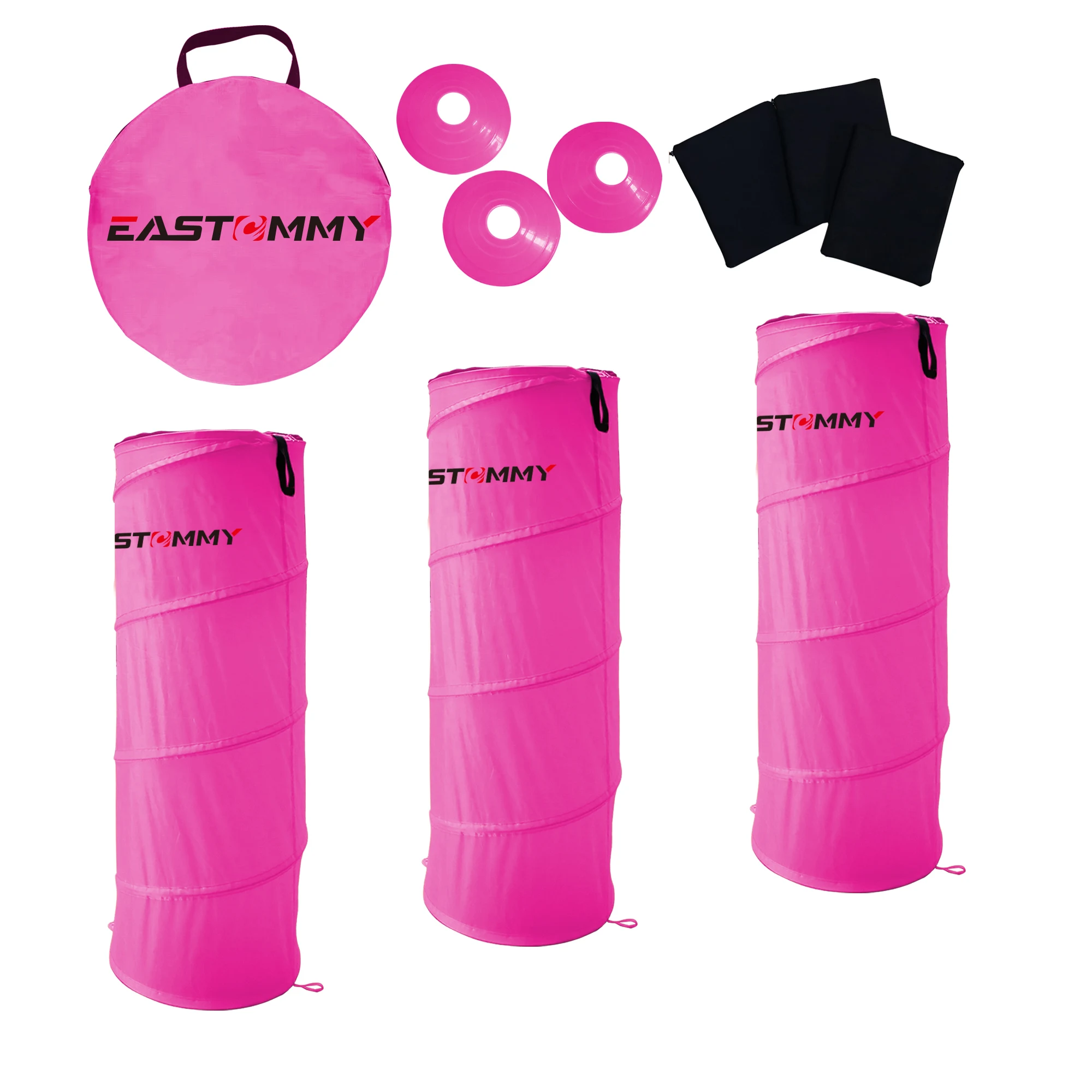 Gibbon Basketball Training Barrier, 3 Pieces Pop-Up Defenders For All Kinds of Sports