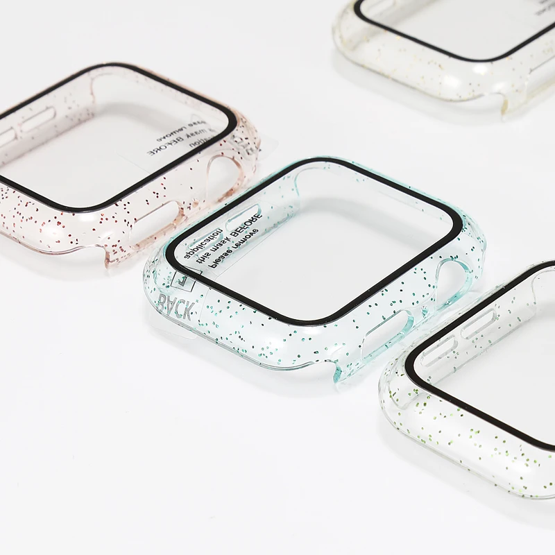 Coolyep Блестящий Защитный чехол для iWatch серии 6 Apple 40 мм 42 44