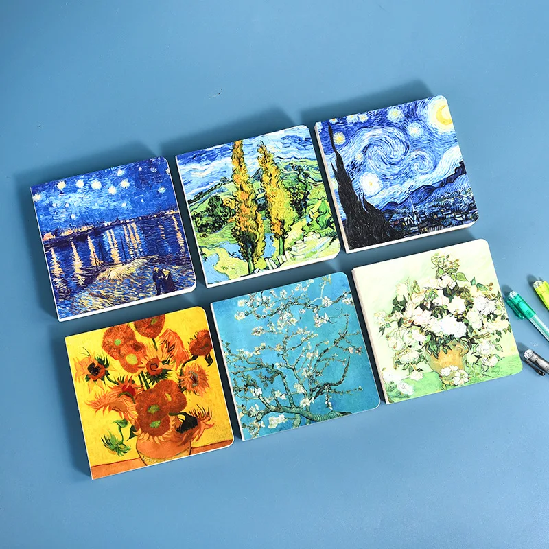 XinyiArt 14x14cm 100Sheets Mini Blank Acid Free Drawing Art Paper Sketchbook Sketch Paper Pad for Kids & Adults