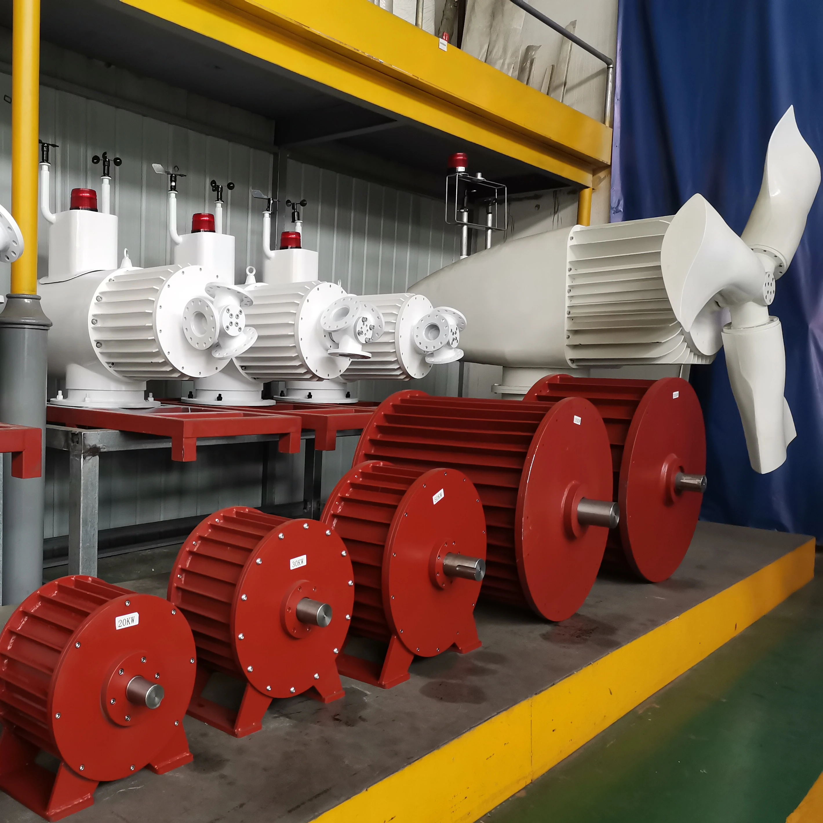 Midfine Factory Price 15KW 20KW 30KW Low Rpm Direct Drive Permanent Magnet Generator For Sale