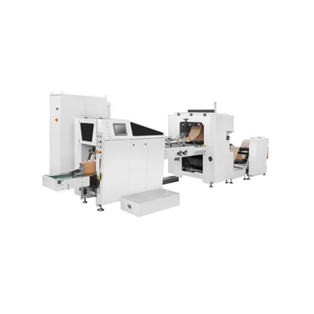 Автоматическая высокоскоростная V острое дно для еды Ремесло Бумажный мешок делая машину еда и хозяйственные сумки