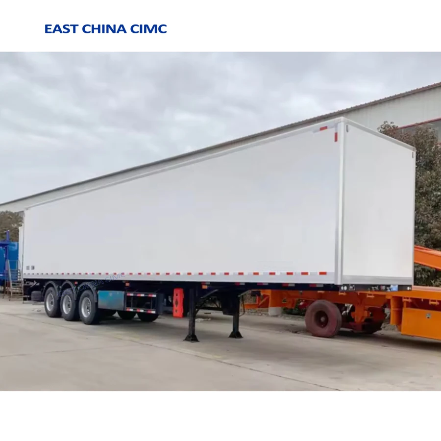 3 Axles 40 FT Refrigerated Truck Trailer With Thermo King MP4000