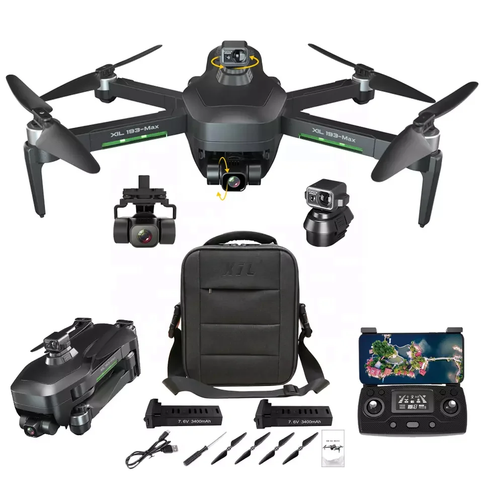 Hot sale Tiktok X193 MAX Ranger GPS Drone Pro With EVO Obstacle Avoidance 3-Axis Gimbal Auto Return Home Follow Me