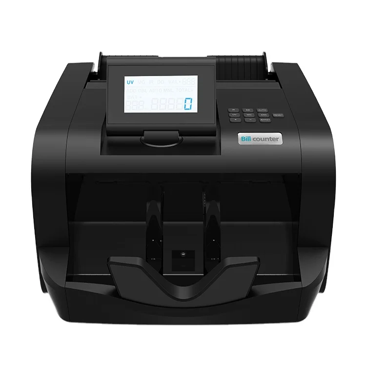 two/dual LCD display bill counter multi-currencies counting machine money counter