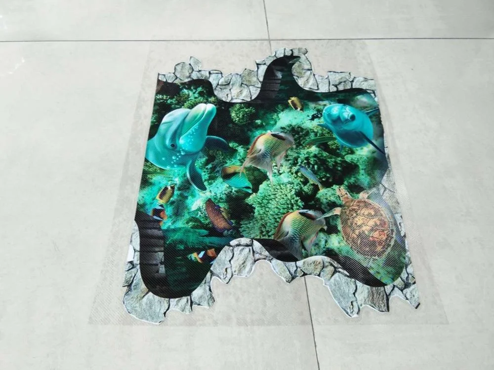 Diagonal PVC Cold Laminating Film Roll, Wet Floor Caution Sign, Graphic / Poster Protection Vinyl Film