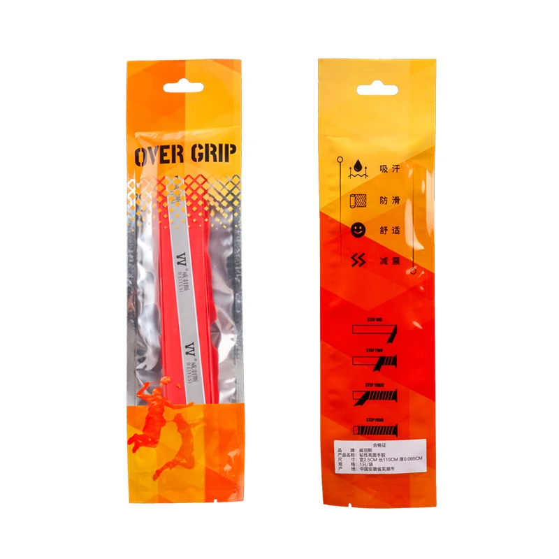 Colorful Factory Tennis Racket Grip Tapes Badminton Overgrip with OEM Support Tennis Accessories
