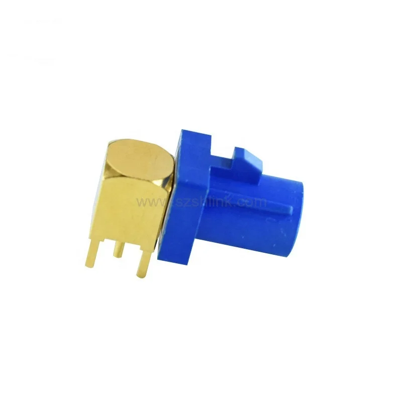 FAKRA SMB C type RA male for pcb connector supplier