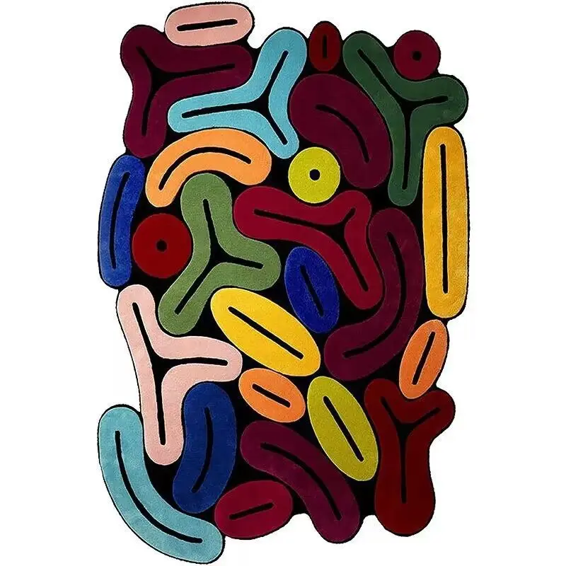 wholesale home   abstract  anime rug living room carpets rugs modern big