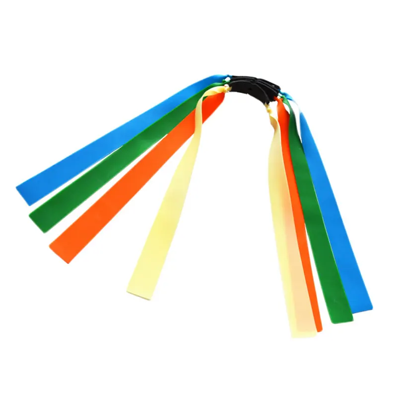 Outdoor Shooting Slingshot Rubber Band Powerful Latex Rubber Slingshot