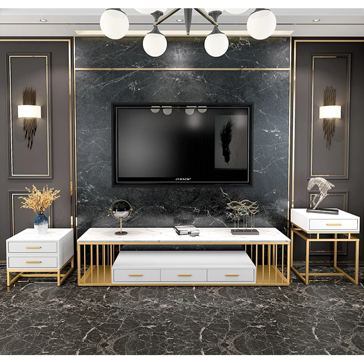 Современный роскошный дизайн большой подвижный напольный мольберт деревянная мебель угловая витрина настольная консоль шкаф ТВ стол стенд