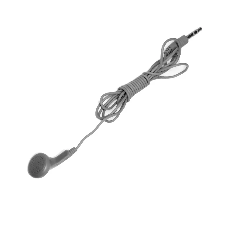 Cheap mono earphone one ear disposable earbud