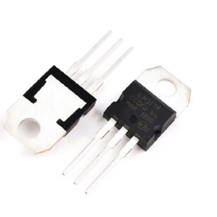 New and Original Linear Voltage Regulator IC Positive Adjustable 1 Output  TO220 LM317 LM317T