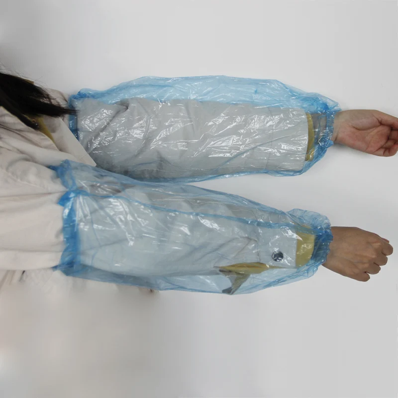 Convenience Disposable Plastic PE Sleeves Waterproof  For Home And Restaurant