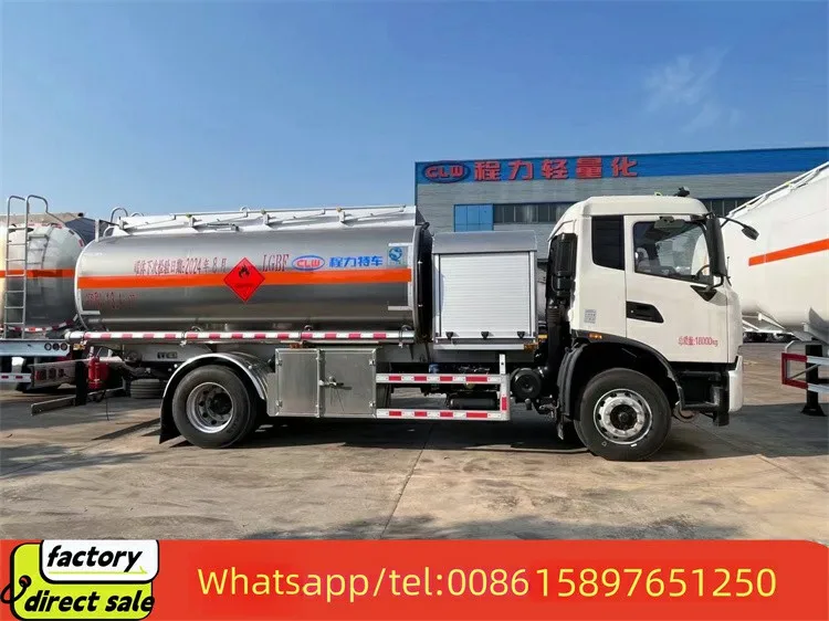 Dongfeng Diesel tanker truck capacity 20 cubic meters 14000 liters fuel tank truck for sale