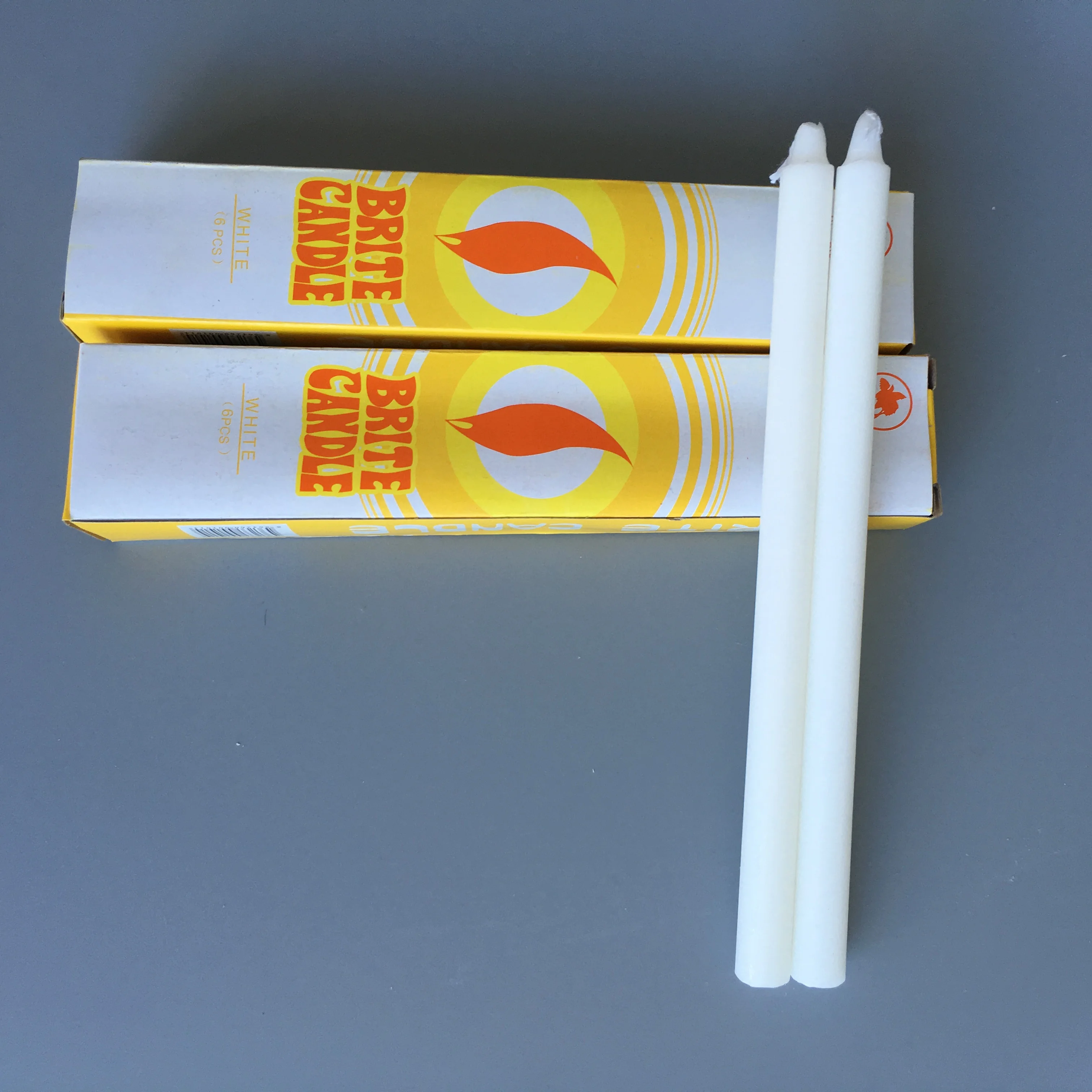 Cheap price white candle wax stick candles to Ghana