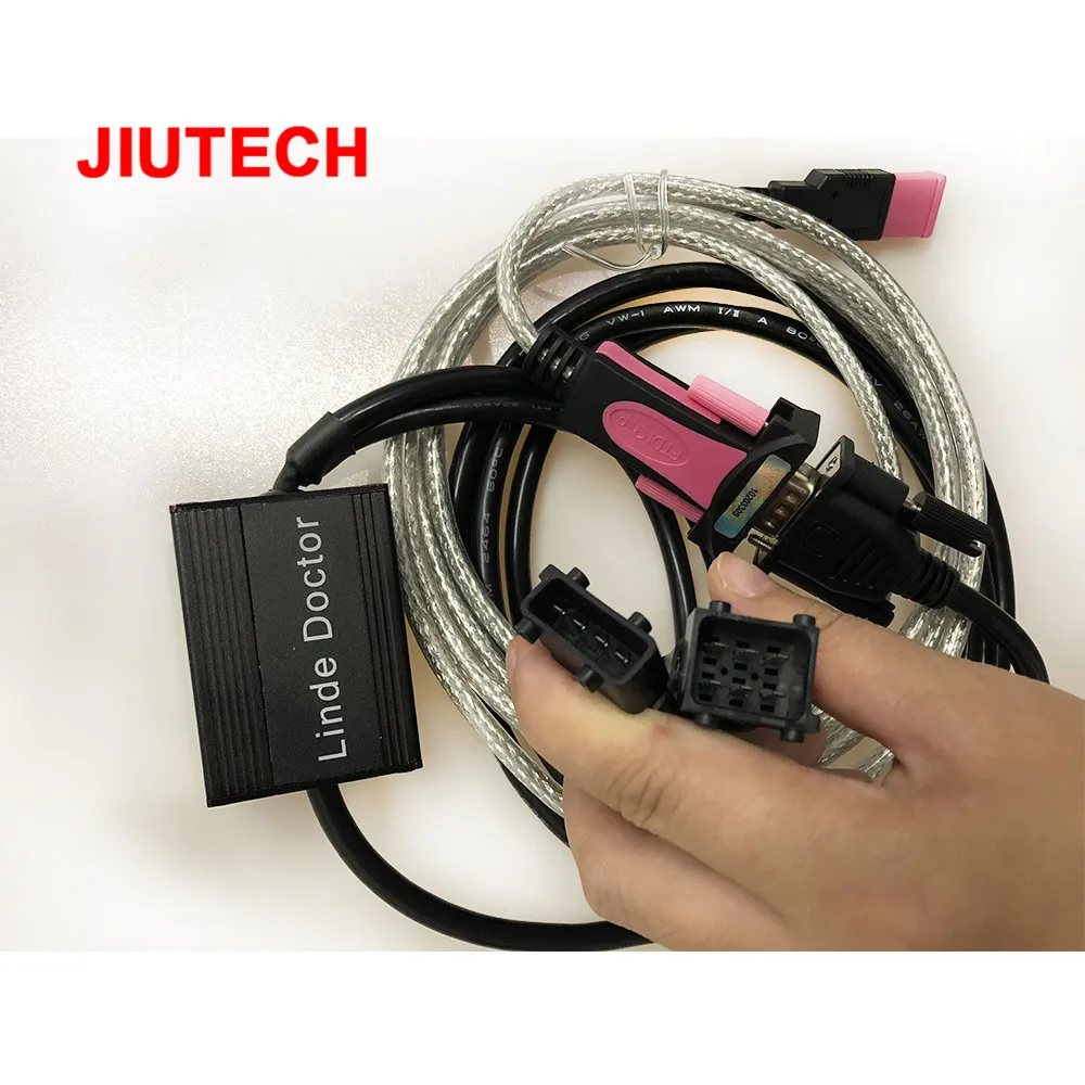 Thoughbook CF53 laptop for Linde PathFinder LSG service guild forklift truck Diagnostic tool for linde canbox doctor cable