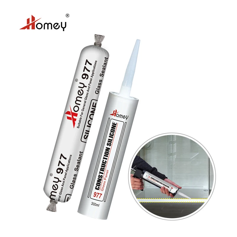 Homey 977 Silicone Adhesives Sealant for swimming pool