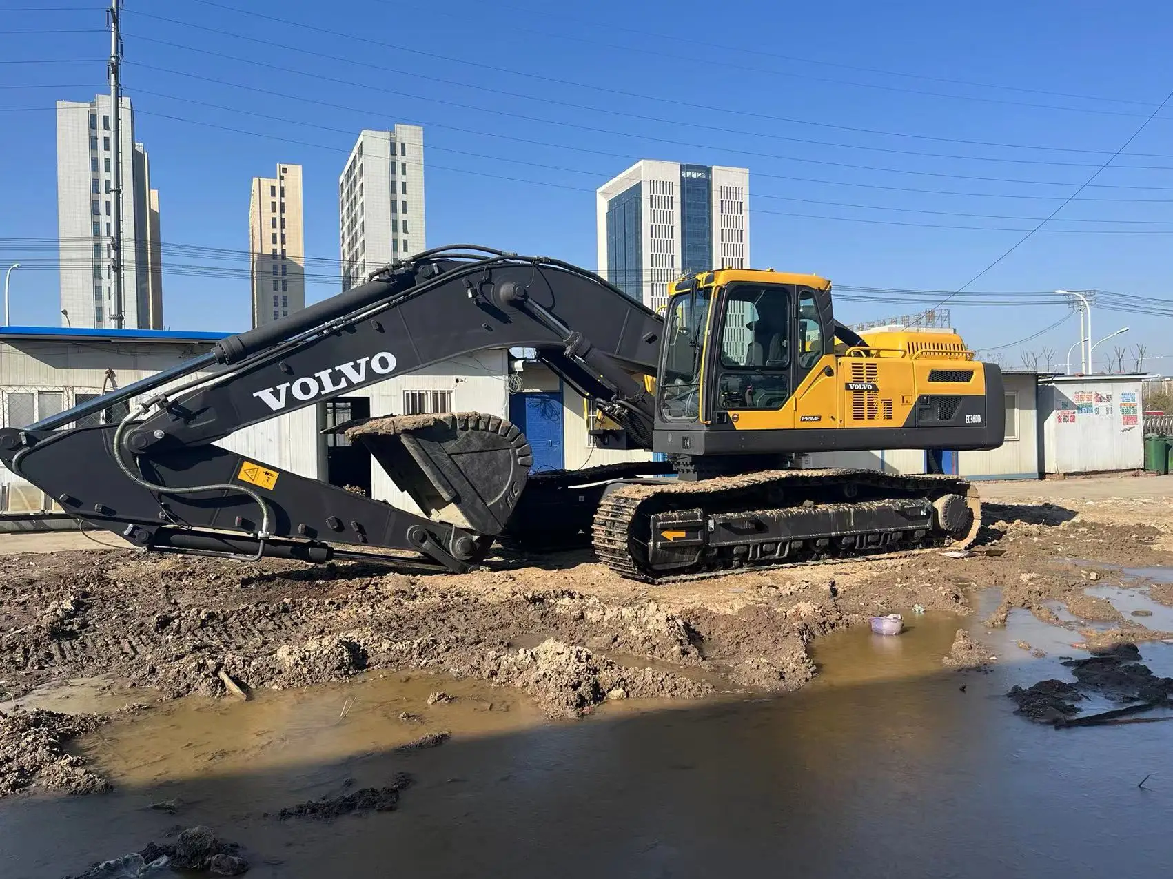 Heavy Duty Construction Machinery VOLVO EC360DL Used Excavator 36 Ton Second Hand Digger VOLVO EC360D for Sale