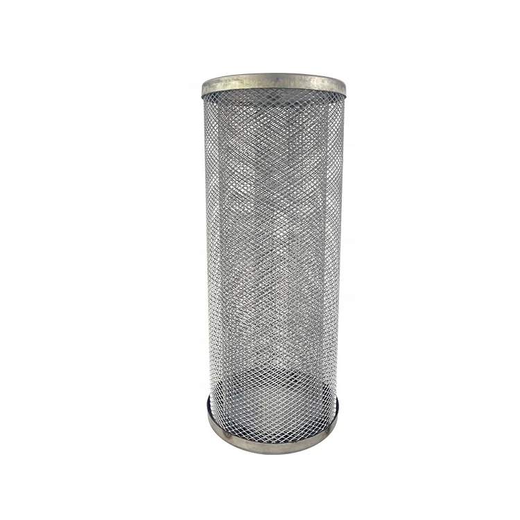 metal 304 316 stainless steel wire mesh metallic Perforated filter tube
