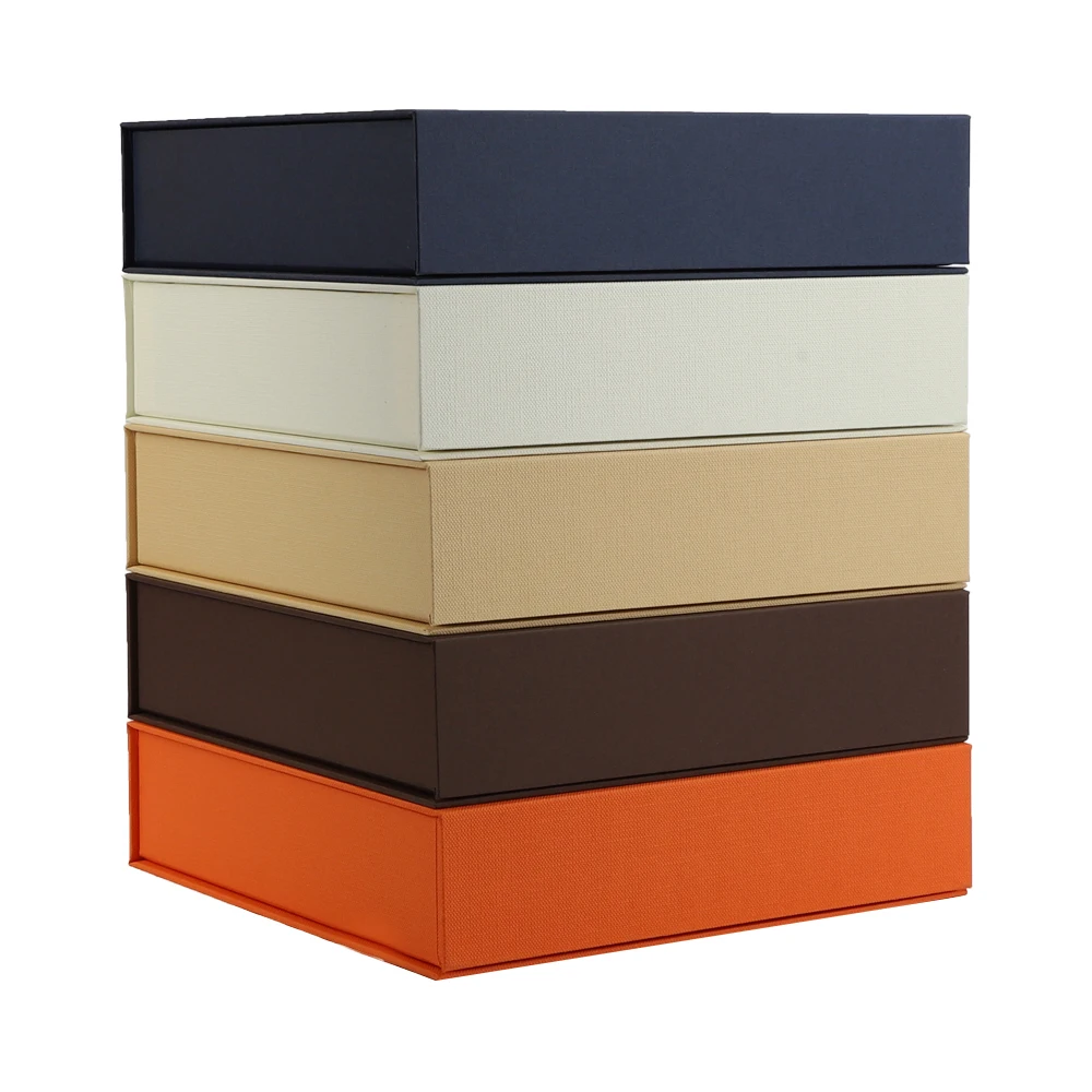 Custom Logo Wholesale Luxury Black Magnet Paperbox Wigs Clothing Carton Folding Magnetic Gift Box Packaging Paper Boxes