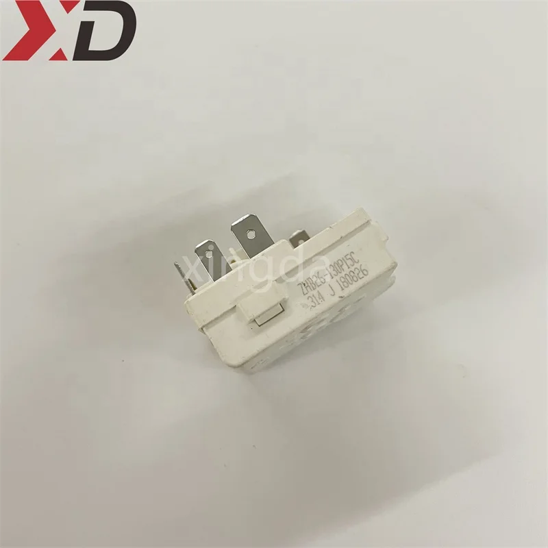 ZHB26-130P15C Refrigerator Compressor PTC 7 Pin Relay Starter Overload Protector switch