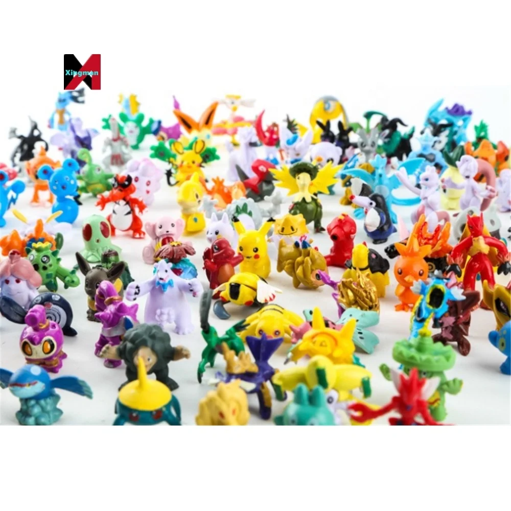 Trend 2024 Japanese Figures Juguetes Para Los Ninos Pokemoned Promotional Gift Items Mini Anime Action Figure