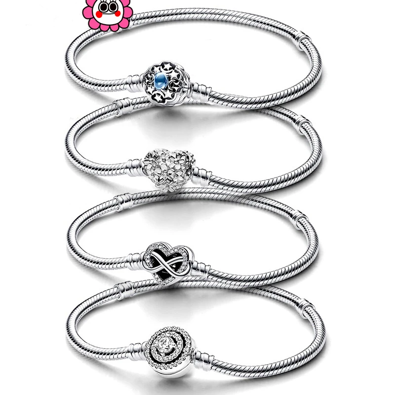 Basic chain snake chain copper bracelet for women