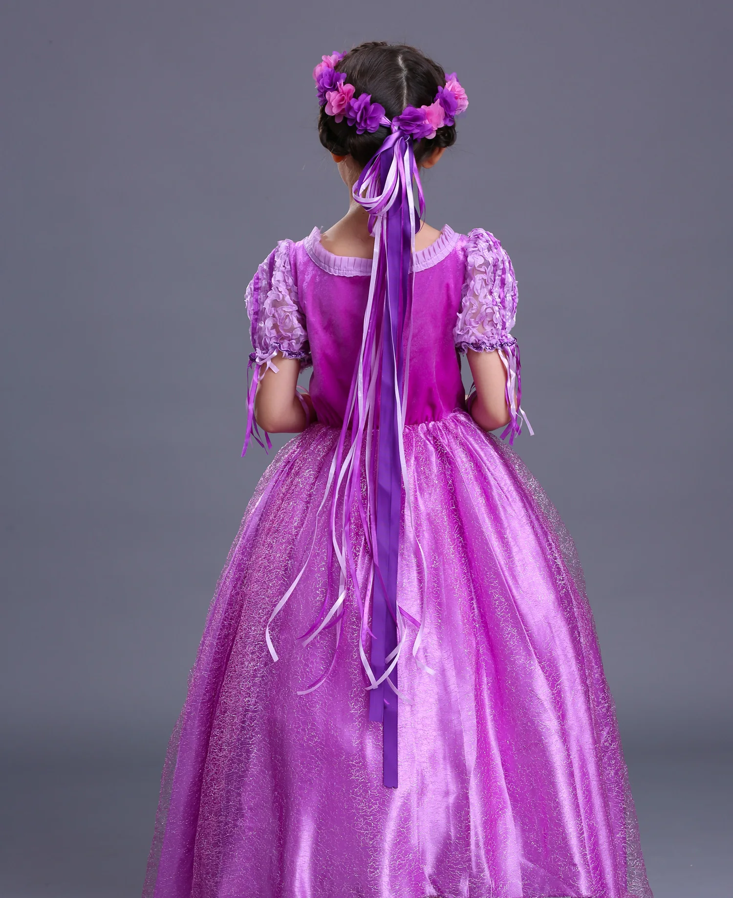 006  Cheap China Wholesale Clothing Halloween Costume Sofia Princess Cosplay Party Long Sleeves Fashion Dress