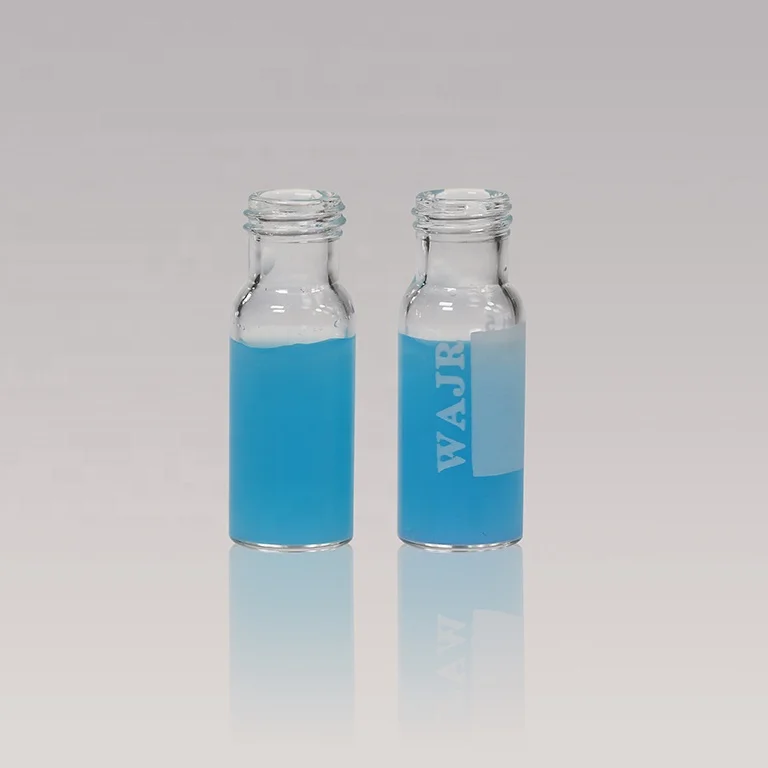 1.5ml chromatography sample vials 2ml glass HPLC vial 12*32 mm 9-425 screw PP cap lab consumables supplies