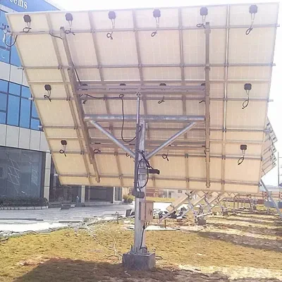 Competitive Price Dual Axis Solar Tracking Controller Solar Panel Flat Roof Mounting Solar Tracker For Solar Panel