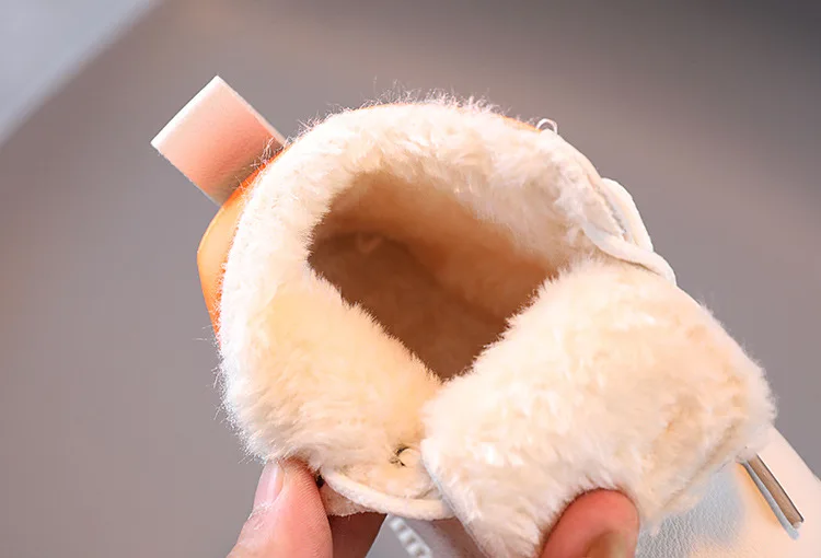 2021 Original Factory 1-5 Years boys girls children Shoes Unisex Short Leather white little Martin Boots for Kids