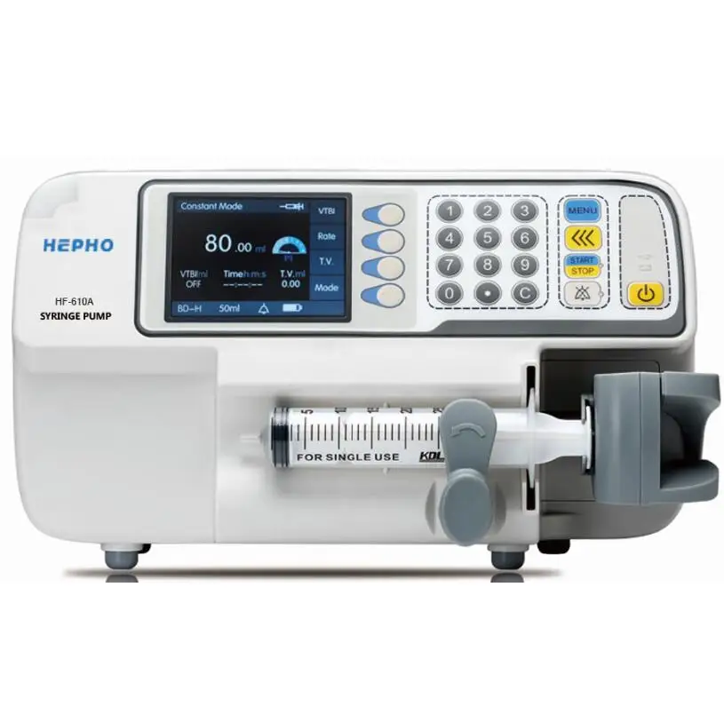 Hospital infusion pump syringe pump for ICU