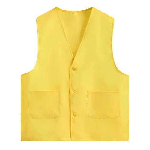 
Wholesale quick dry comfortable custom logo unisex design outdoor work volunteer supermarket vests 