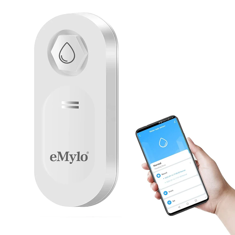 eMylo New Arrival Tuya Water Leak Detector System Advanced Alarm Sensor for Leak Detection
