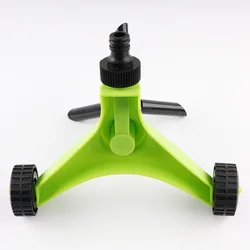 JS-358 360 degree  triangle wheel-based water lawn sprinkler