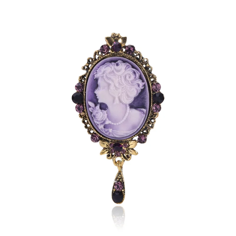Wholesale European and American markets Baroque apparel accessories korea baby brooches