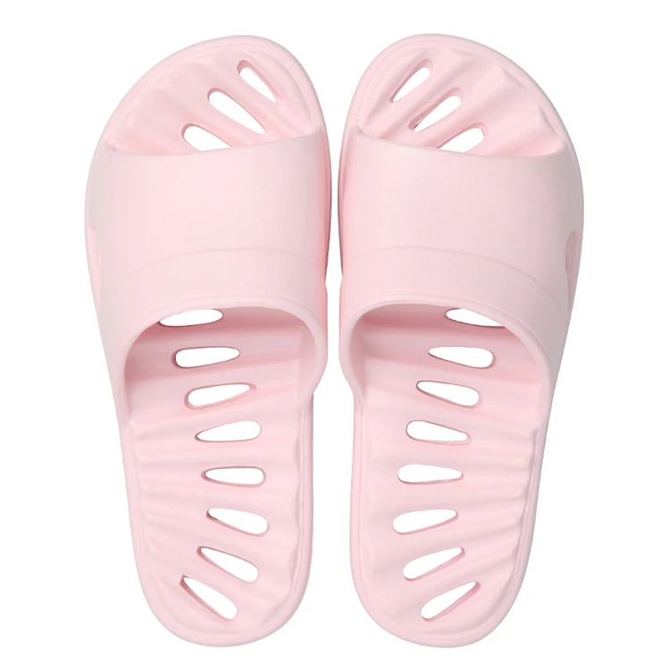 
Hot sale factory direct Wholesale EVA slippers for home hollow out Printed soft sole flip flop 