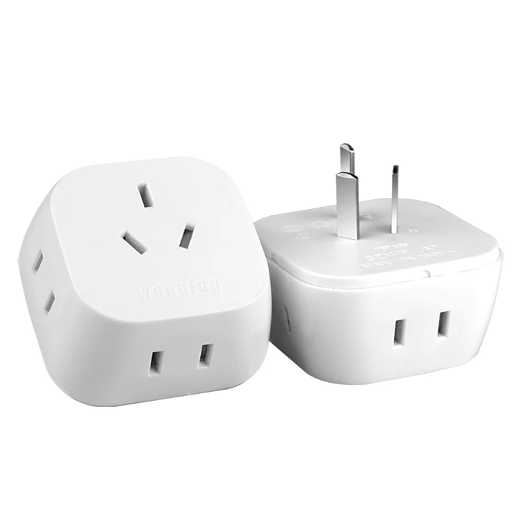 
Mini portable small plug USA/JP to AUS/China Lightweight outlet 4 socket one turn four travel extension plug adapter Mini portable small plug USA/JP to AUS/China Lightweight outlet 4 socket one turn four travel extension plug adapter