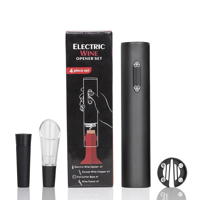 The New Ideas Innovative Unique Product Wine Opener Electric Kitchen Accessories Set for Women Gift Promotional