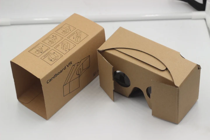  Картонная гарнитура vr cardboar на