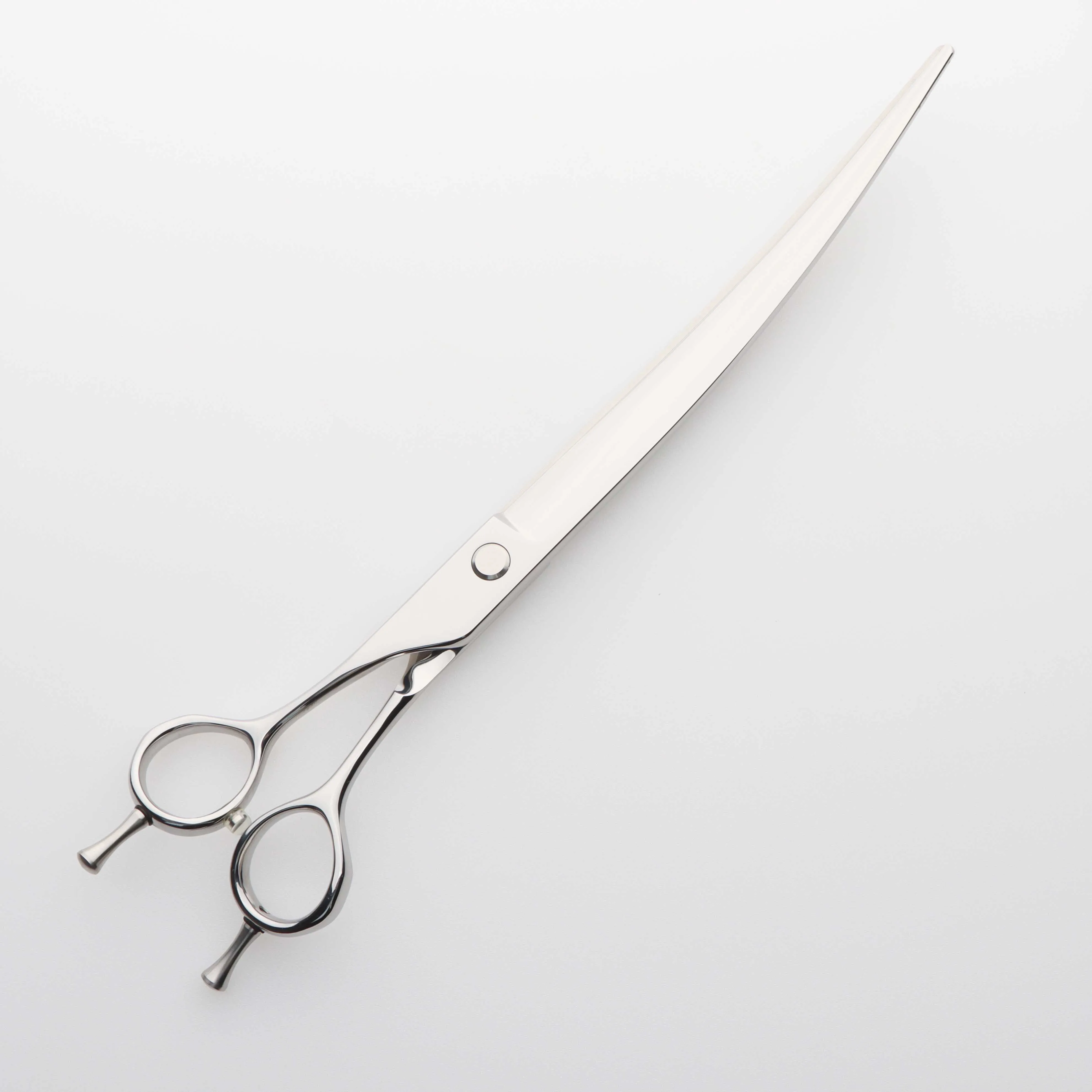 9.0 Inch Lefty Curved Shear Stainless Steel Dog Beauty Scissors Cutting Scissors for Pet Grooming