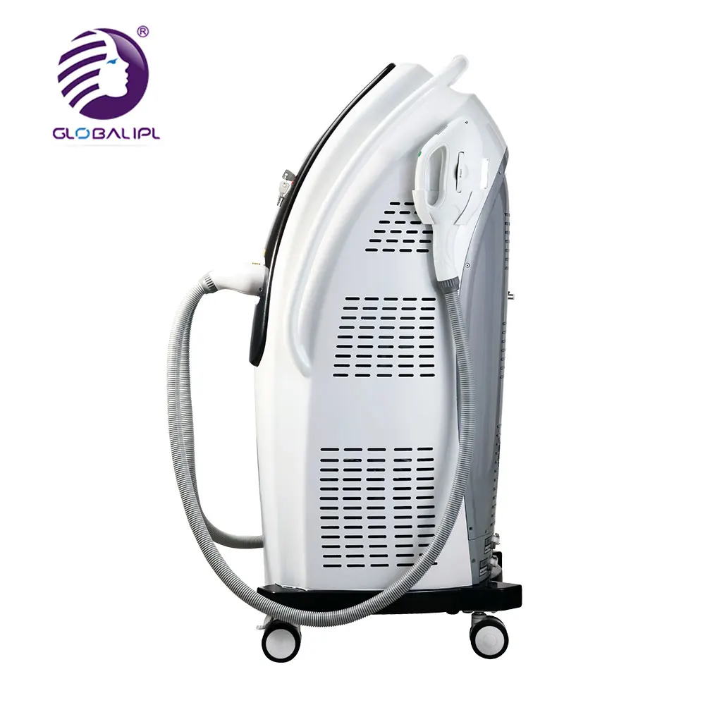 Vertical hair removal machine laser epilator ipl and diode laser machine